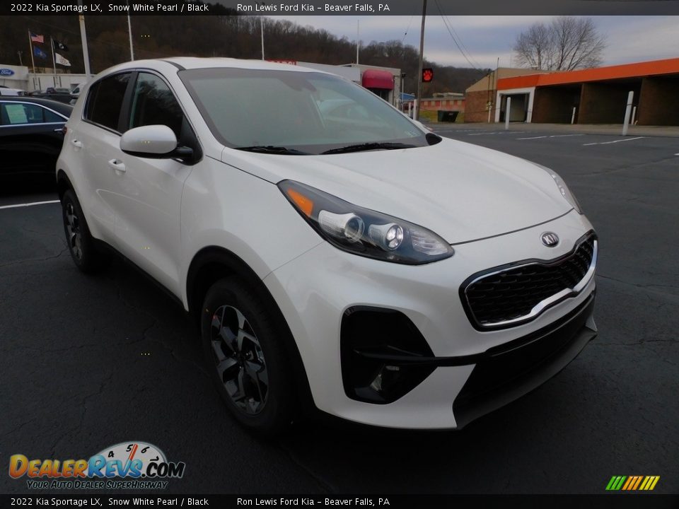 2022 Kia Sportage LX Snow White Pearl / Black Photo #9