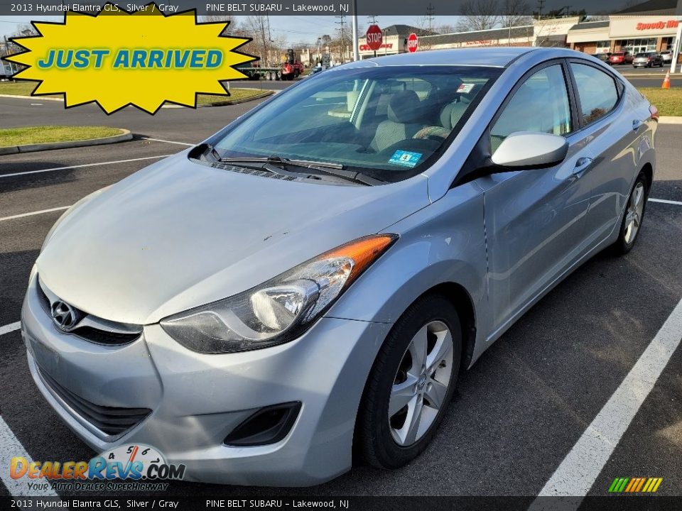 2013 Hyundai Elantra GLS Silver / Gray Photo #1