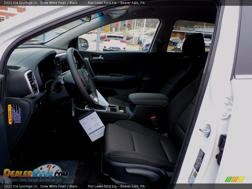 2022 Kia Sportage LX Snow White Pearl / Black Photo #11