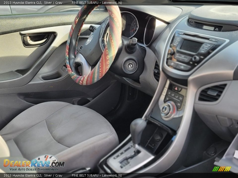 2013 Hyundai Elantra GLS Silver / Gray Photo #2