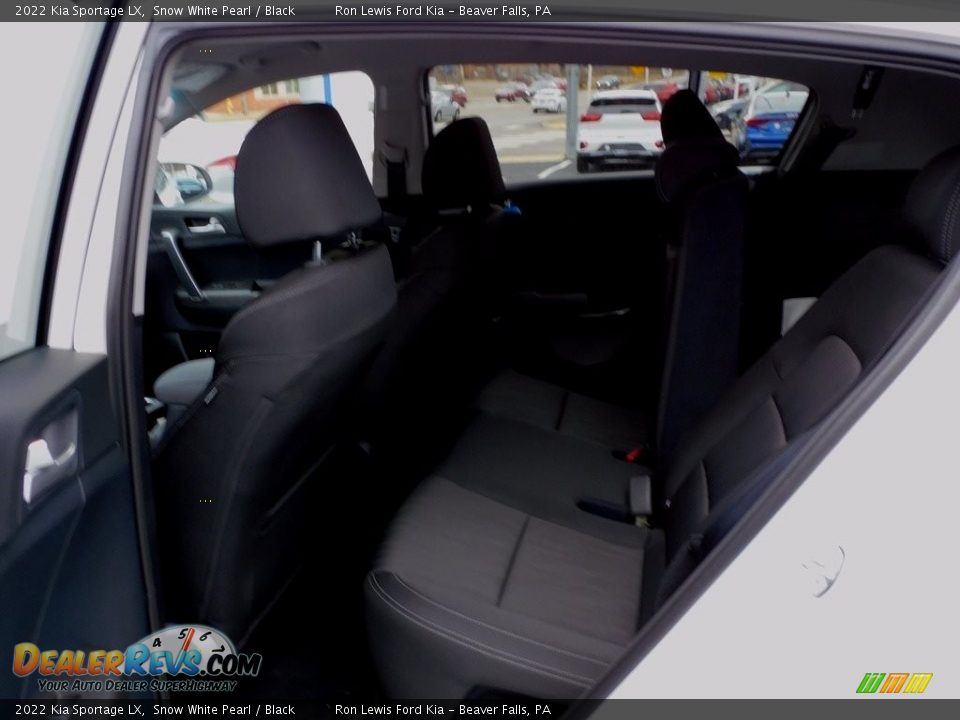 2022 Kia Sportage LX Snow White Pearl / Black Photo #12