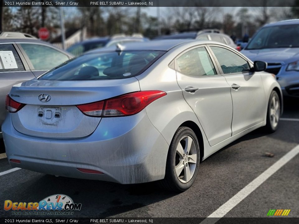 2013 Hyundai Elantra GLS Silver / Gray Photo #3