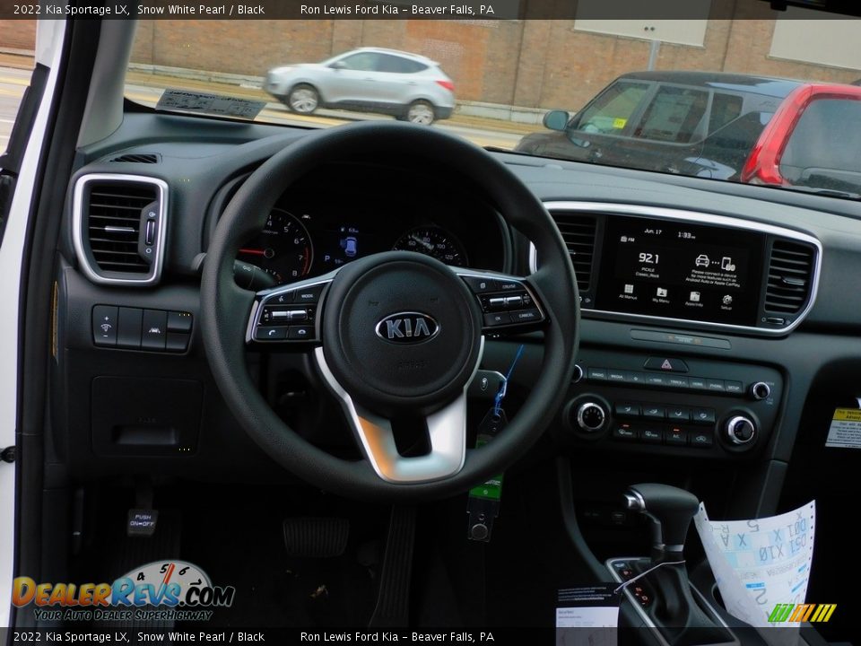 2022 Kia Sportage LX Snow White Pearl / Black Photo #13