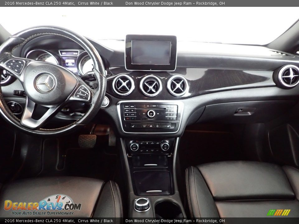 2016 Mercedes-Benz CLA 250 4Matic Cirrus White / Black Photo #31