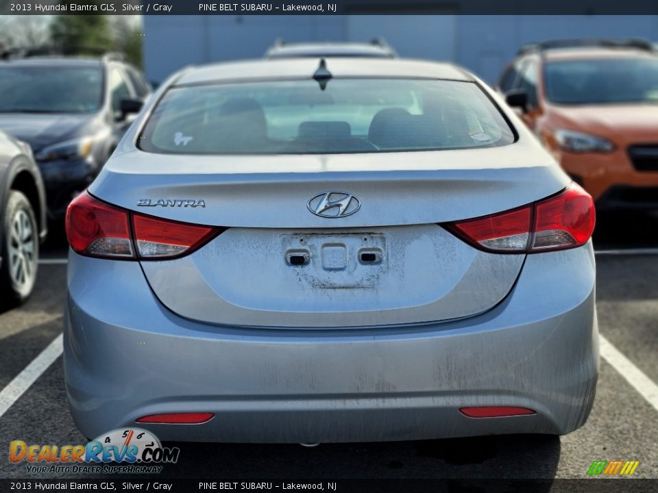 2013 Hyundai Elantra GLS Silver / Gray Photo #4