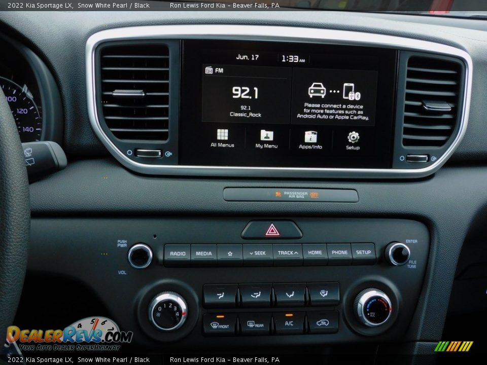 2022 Kia Sportage LX Snow White Pearl / Black Photo #15