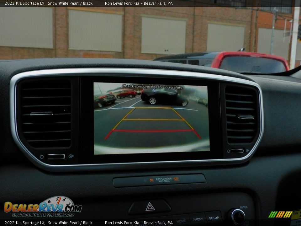 2022 Kia Sportage LX Snow White Pearl / Black Photo #16
