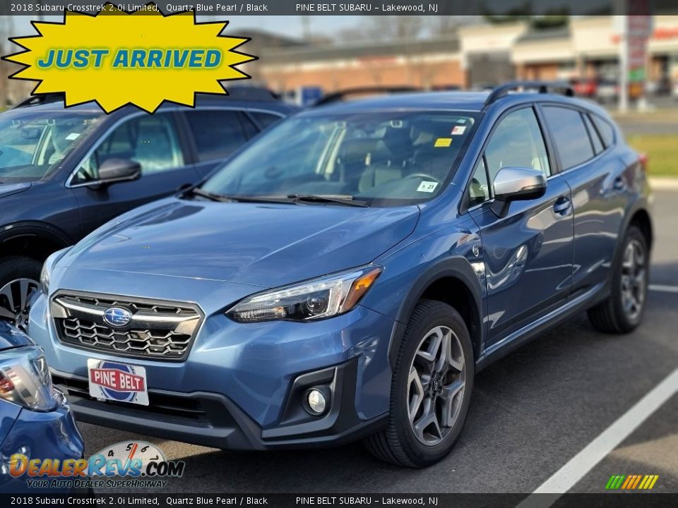 2018 Subaru Crosstrek 2.0i Limited Quartz Blue Pearl / Black Photo #1