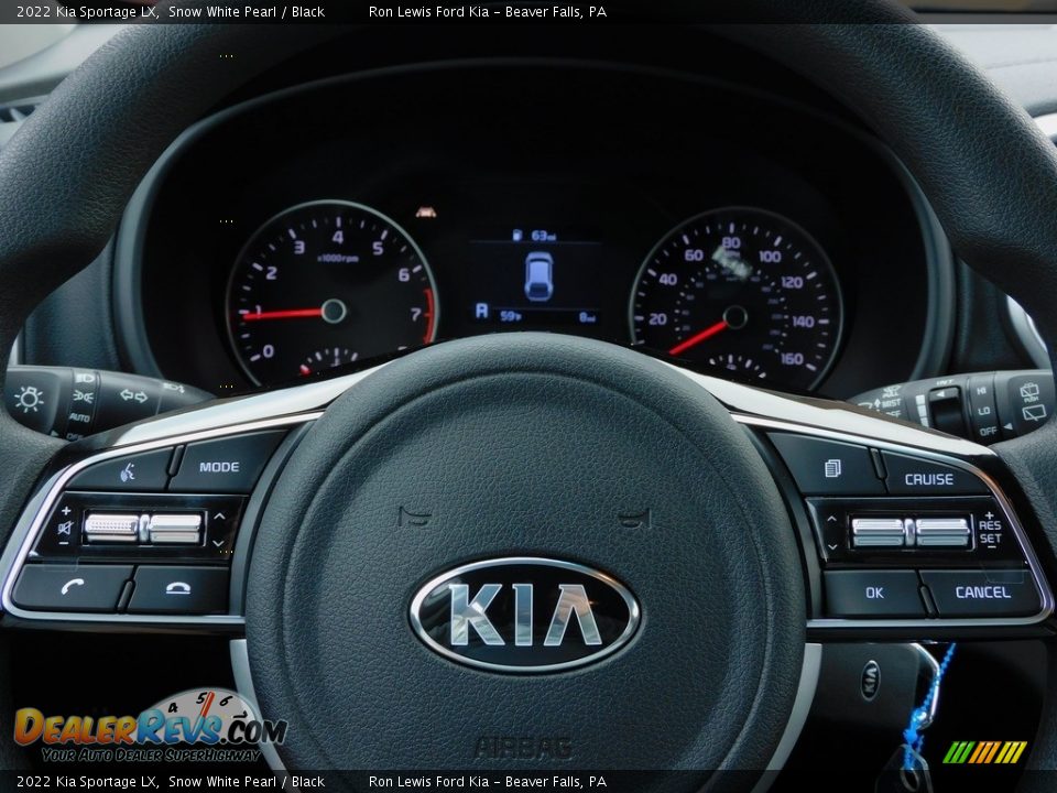 2022 Kia Sportage LX Snow White Pearl / Black Photo #19