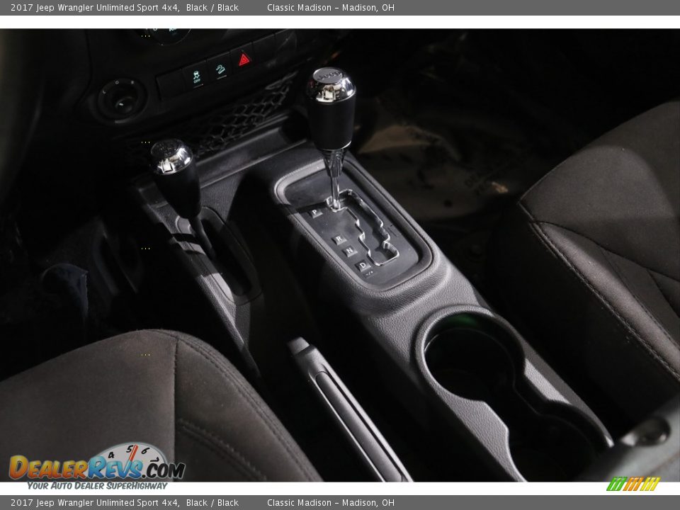 2017 Jeep Wrangler Unlimited Sport 4x4 Black / Black Photo #11