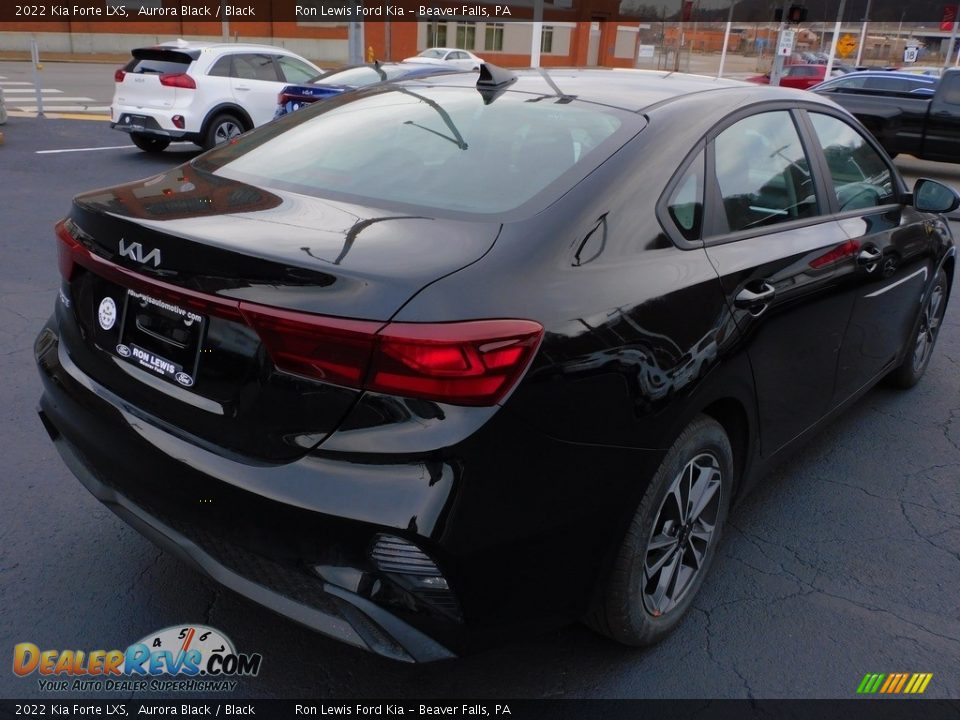 2022 Kia Forte LXS Aurora Black / Black Photo #2