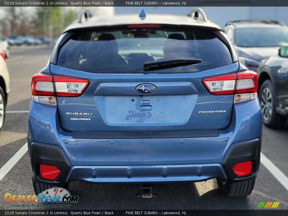 2018 Subaru Crosstrek 2.0i Limited Quartz Blue Pearl / Black Photo #4