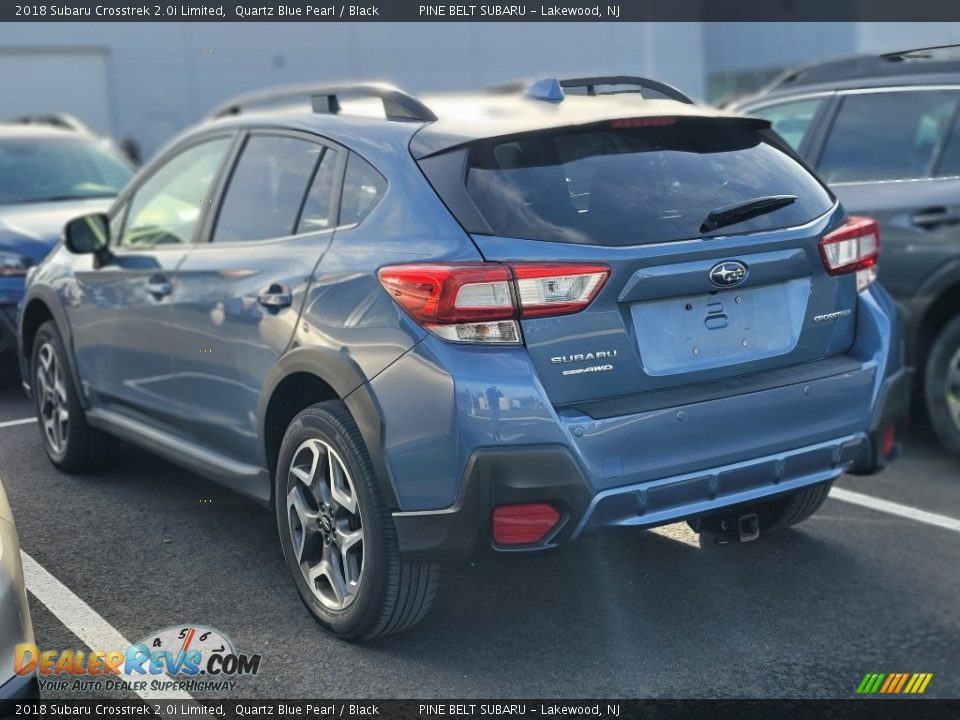 2018 Subaru Crosstrek 2.0i Limited Quartz Blue Pearl / Black Photo #5