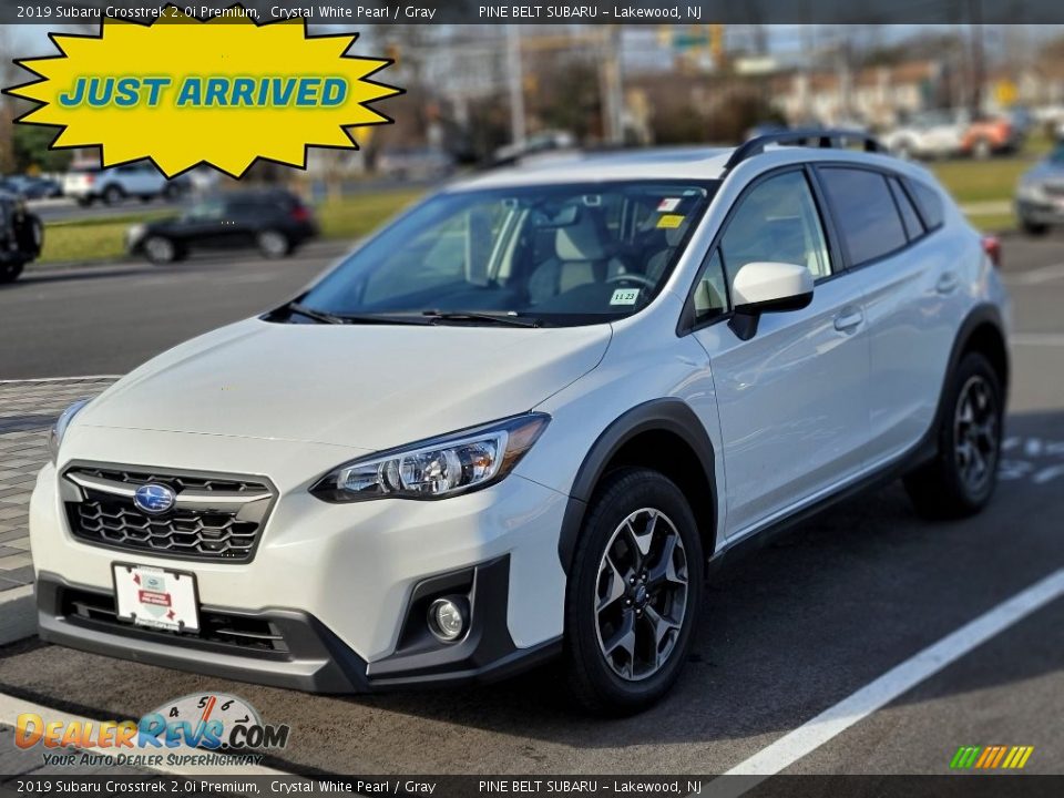 2019 Subaru Crosstrek 2.0i Premium Crystal White Pearl / Gray Photo #1