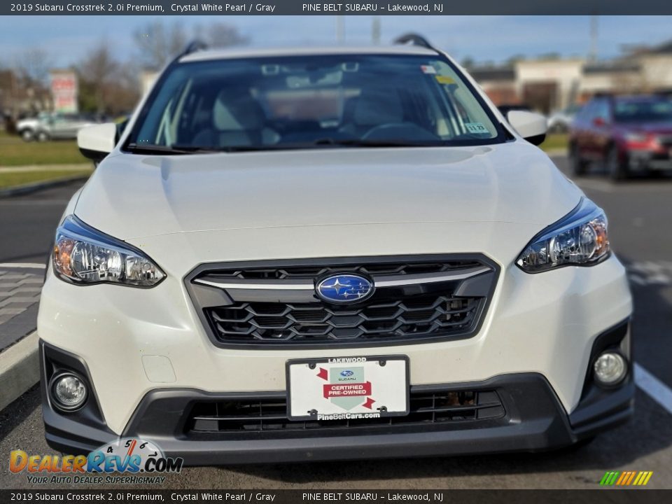 2019 Subaru Crosstrek 2.0i Premium Crystal White Pearl / Gray Photo #2