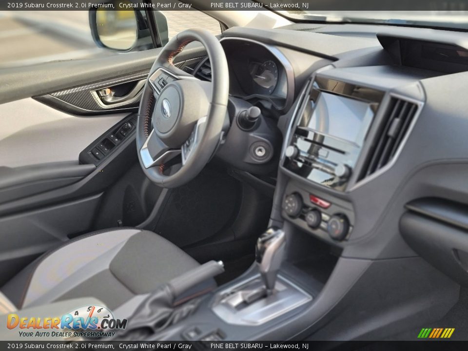 2019 Subaru Crosstrek 2.0i Premium Crystal White Pearl / Gray Photo #3