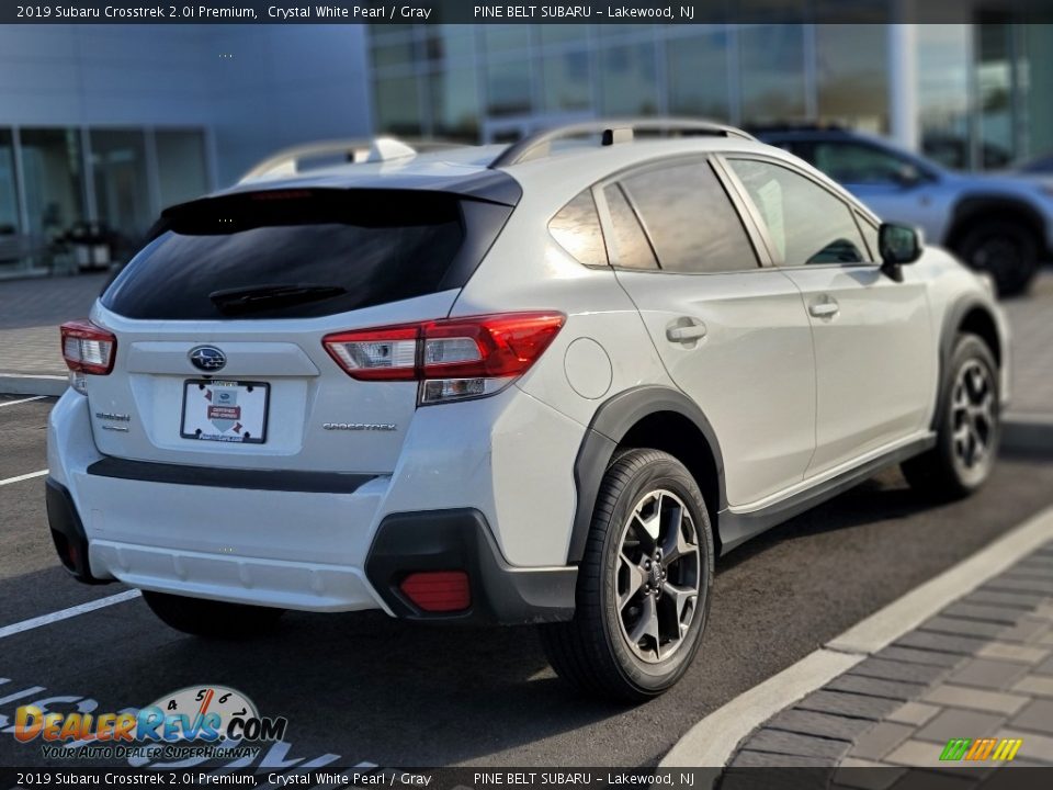 2019 Subaru Crosstrek 2.0i Premium Crystal White Pearl / Gray Photo #4