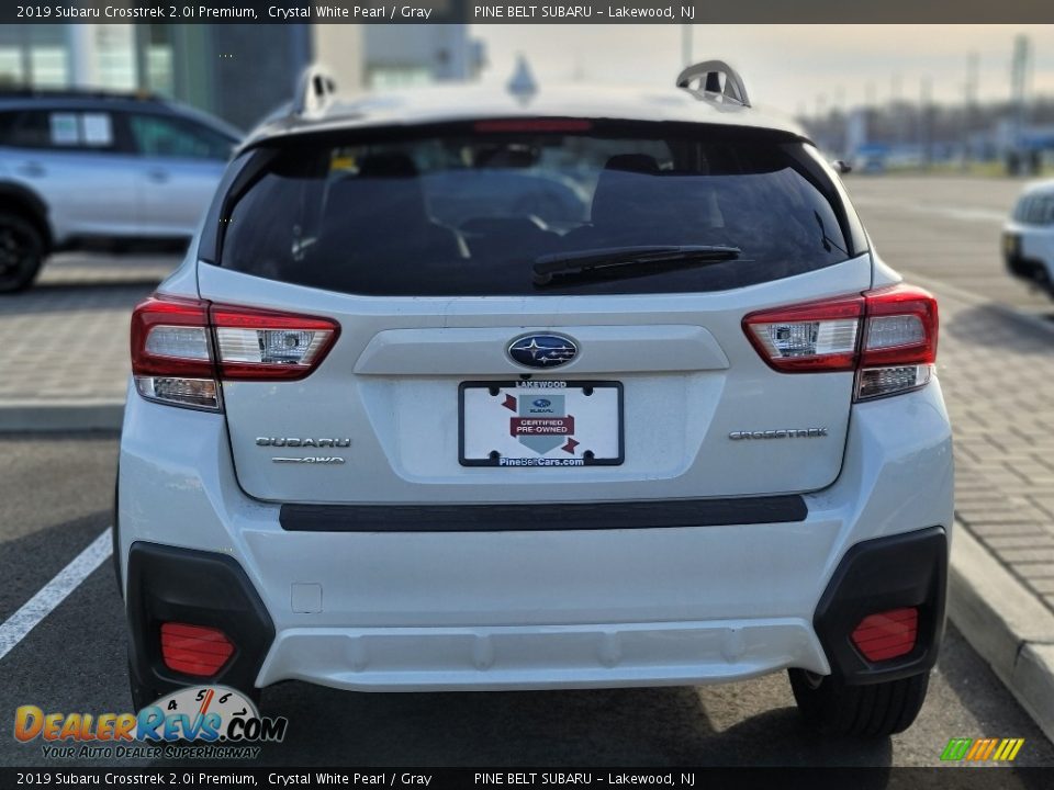 2019 Subaru Crosstrek 2.0i Premium Crystal White Pearl / Gray Photo #5