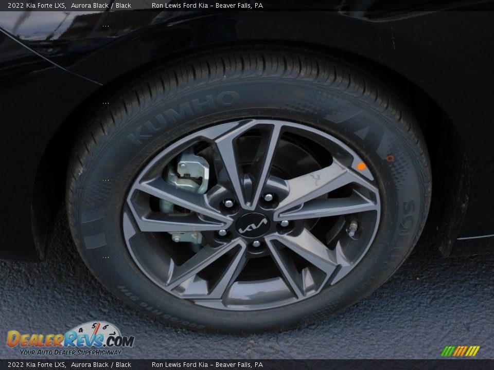 2022 Kia Forte LXS Aurora Black / Black Photo #10