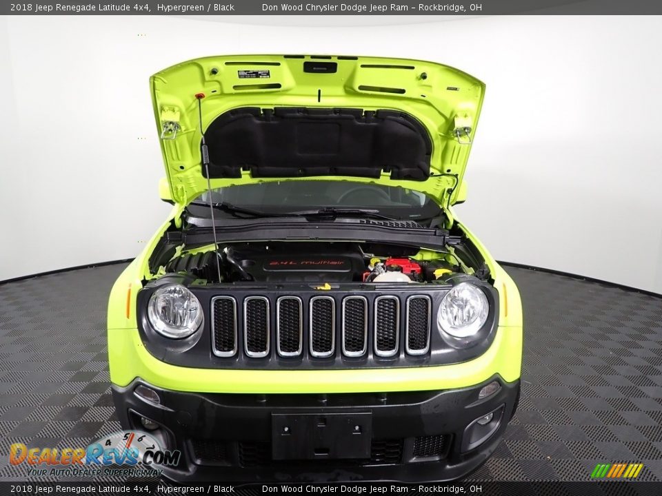2018 Jeep Renegade Latitude 4x4 Hypergreen / Black Photo #8