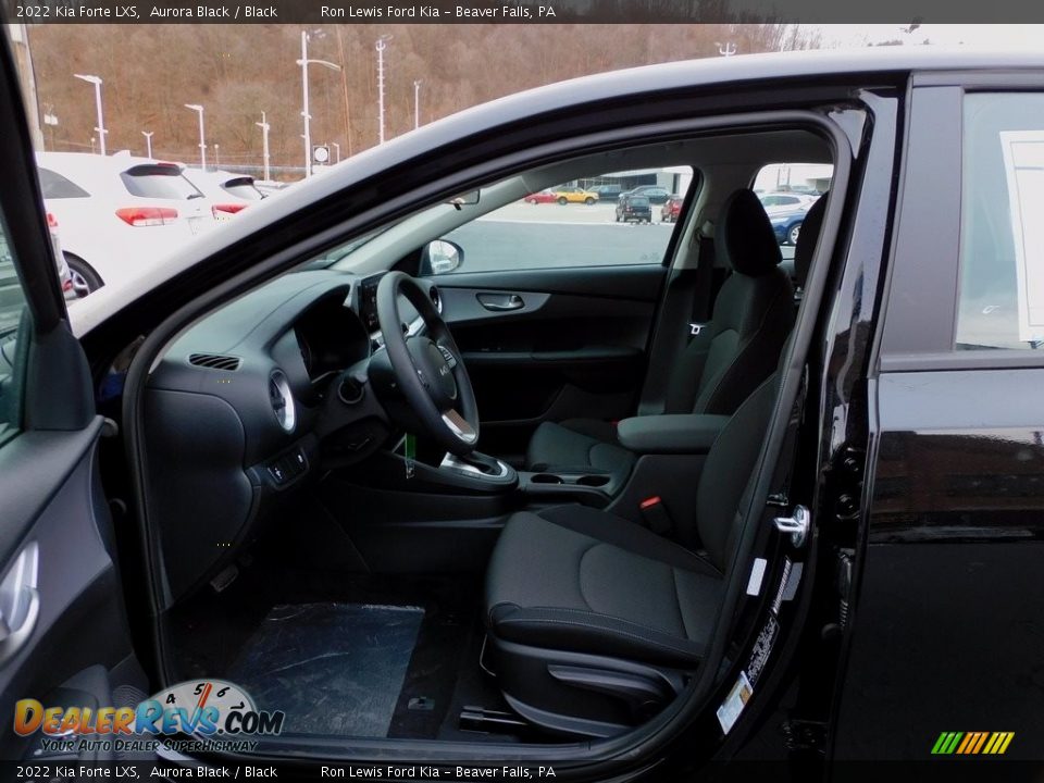 2022 Kia Forte LXS Aurora Black / Black Photo #11
