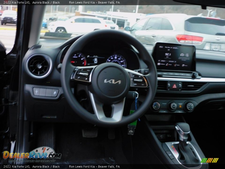2022 Kia Forte LXS Aurora Black / Black Photo #13