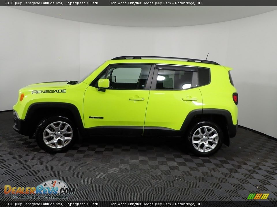 2018 Jeep Renegade Latitude 4x4 Hypergreen / Black Photo #11