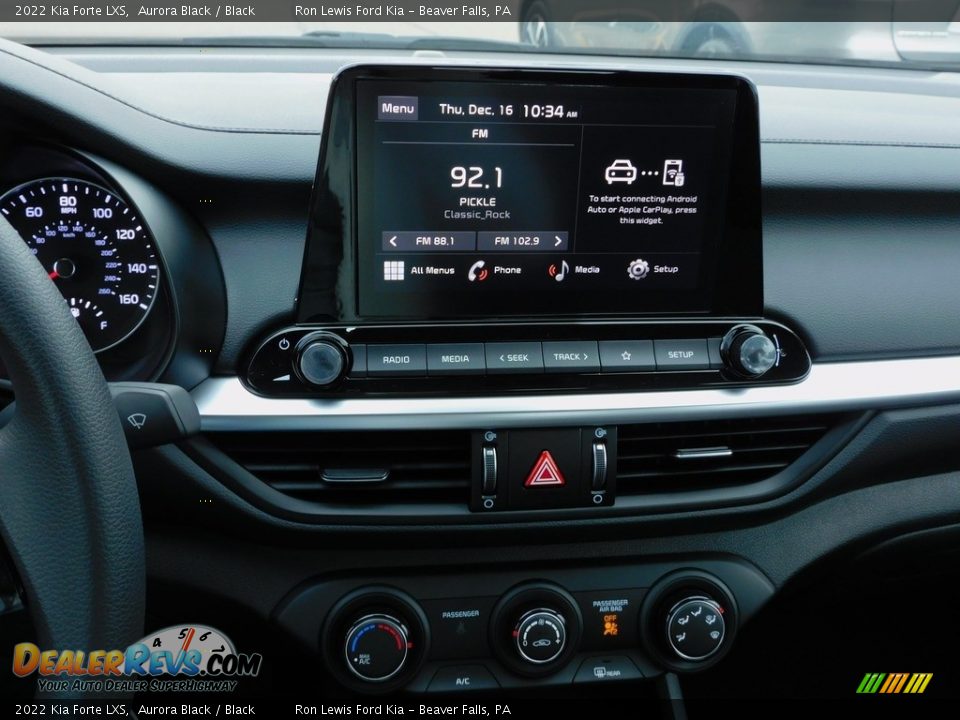 2022 Kia Forte LXS Aurora Black / Black Photo #15