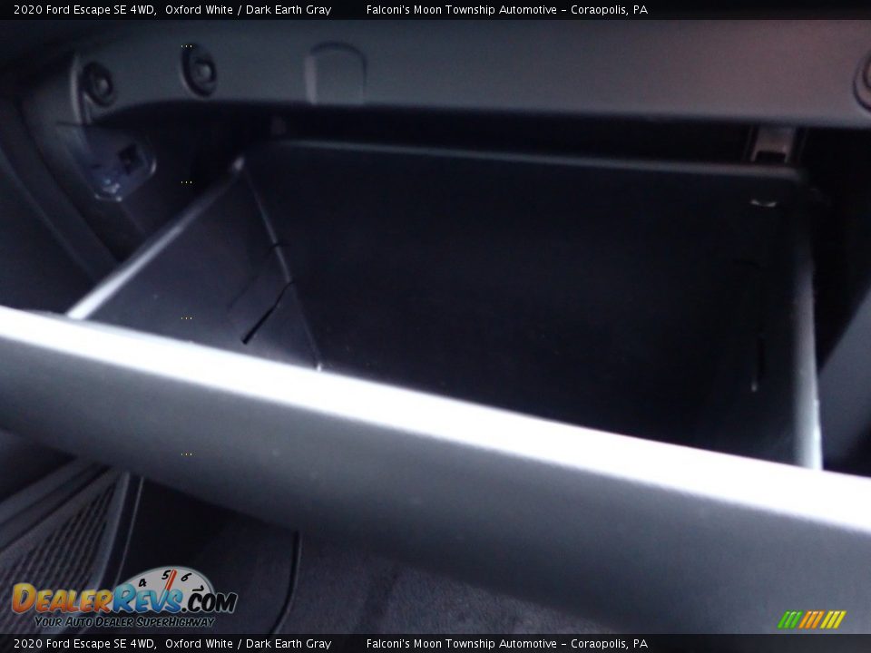 2020 Ford Escape SE 4WD Oxford White / Dark Earth Gray Photo #13