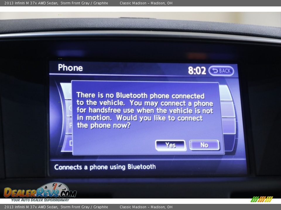 2013 Infiniti M 37x AWD Sedan Storm Front Gray / Graphite Photo #11