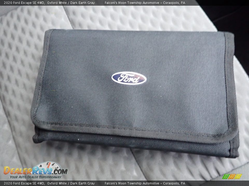 2020 Ford Escape SE 4WD Oxford White / Dark Earth Gray Photo #14