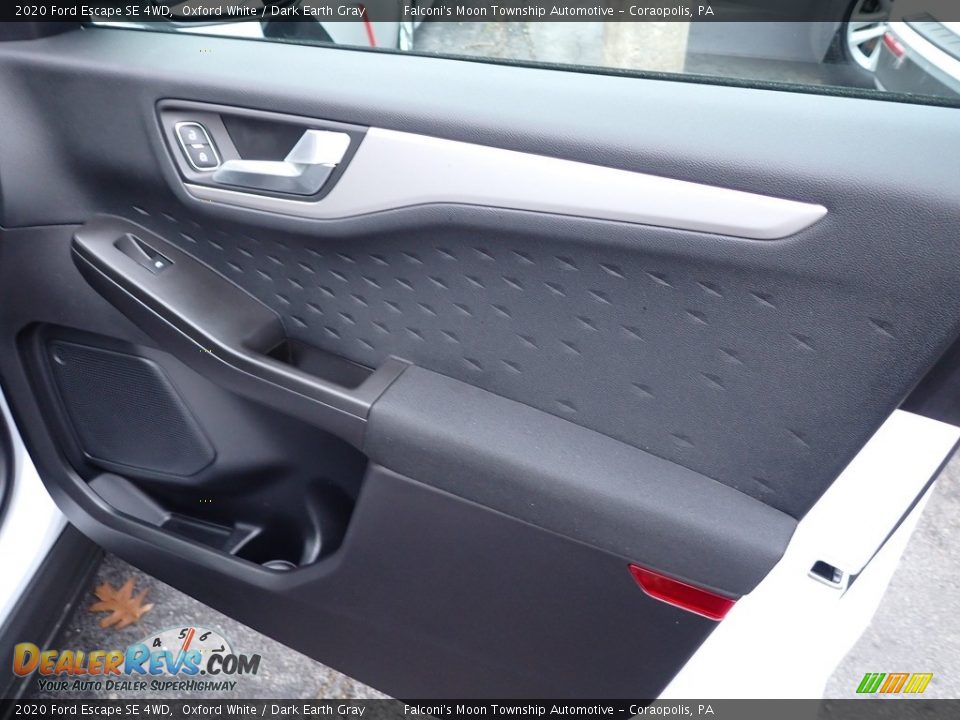 2020 Ford Escape SE 4WD Oxford White / Dark Earth Gray Photo #15