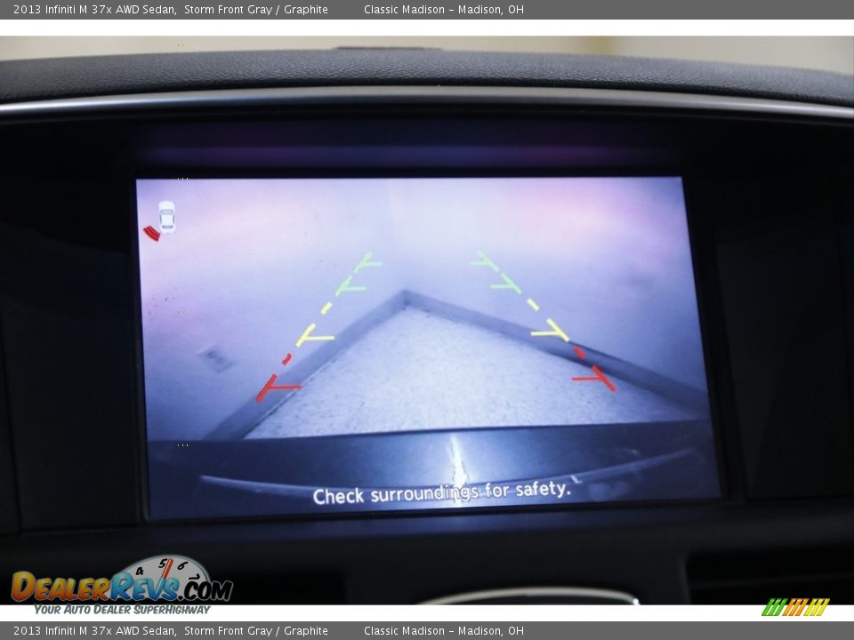 2013 Infiniti M 37x AWD Sedan Storm Front Gray / Graphite Photo #13