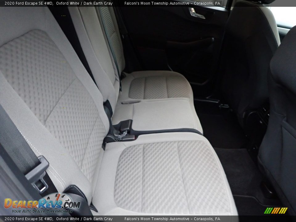 2020 Ford Escape SE 4WD Oxford White / Dark Earth Gray Photo #16
