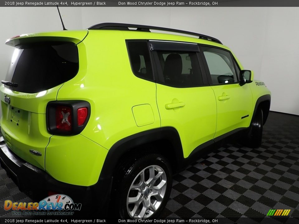 2018 Jeep Renegade Latitude 4x4 Hypergreen / Black Photo #16