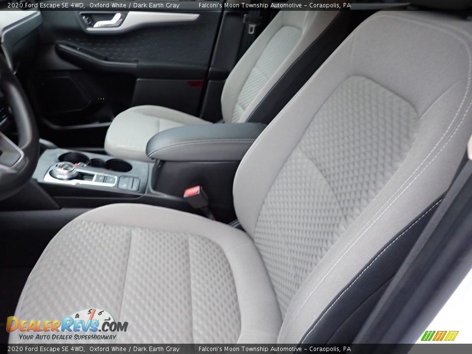 2020 Ford Escape SE 4WD Oxford White / Dark Earth Gray Photo #18