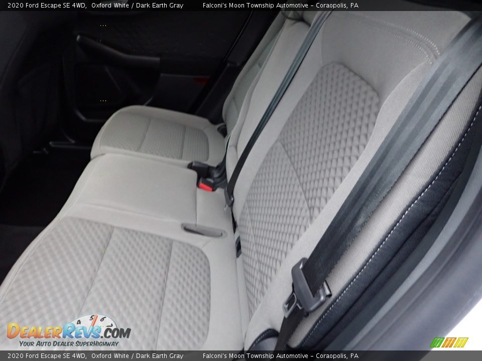 2020 Ford Escape SE 4WD Oxford White / Dark Earth Gray Photo #19