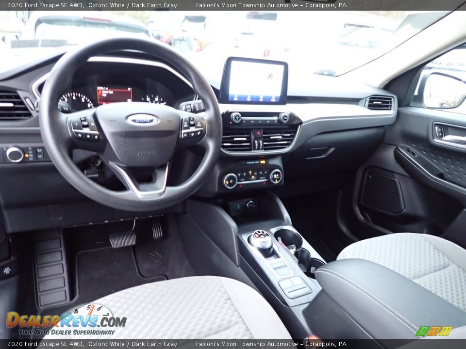 2020 Ford Escape SE 4WD Oxford White / Dark Earth Gray Photo #20