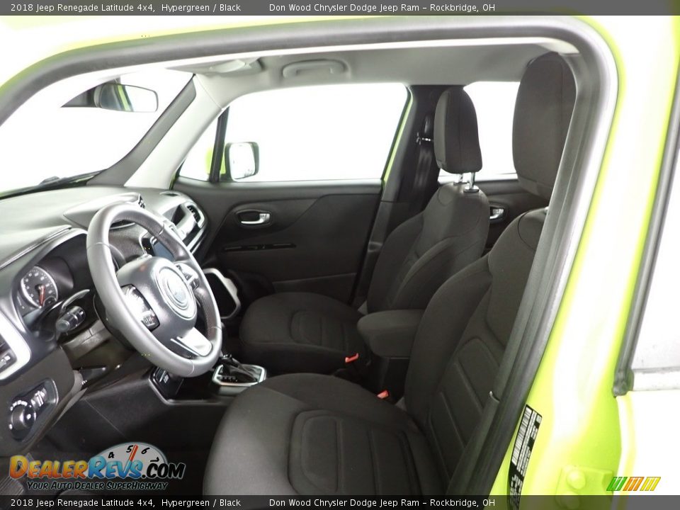2018 Jeep Renegade Latitude 4x4 Hypergreen / Black Photo #21