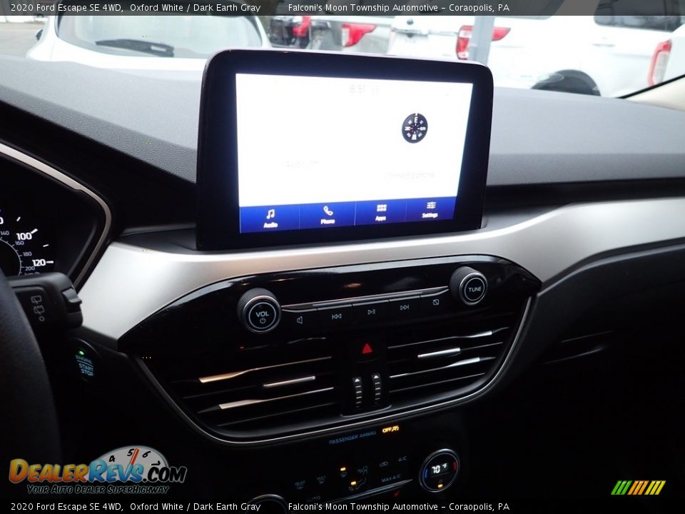 2020 Ford Escape SE 4WD Oxford White / Dark Earth Gray Photo #26