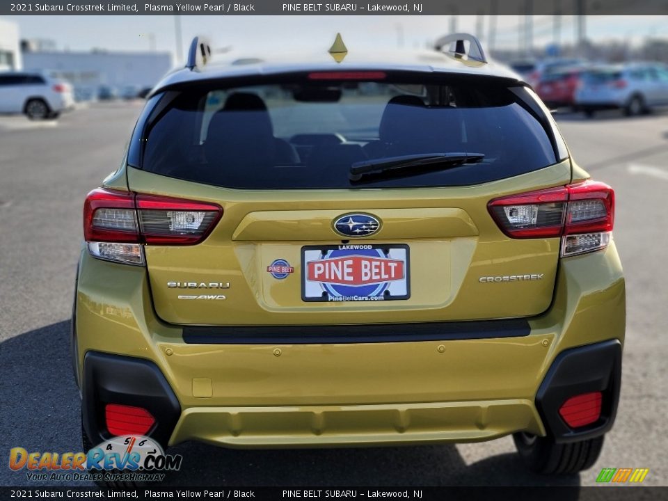 2021 Subaru Crosstrek Limited Plasma Yellow Pearl / Black Photo #8