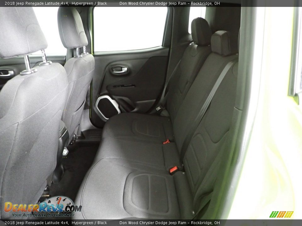 2018 Jeep Renegade Latitude 4x4 Hypergreen / Black Photo #30