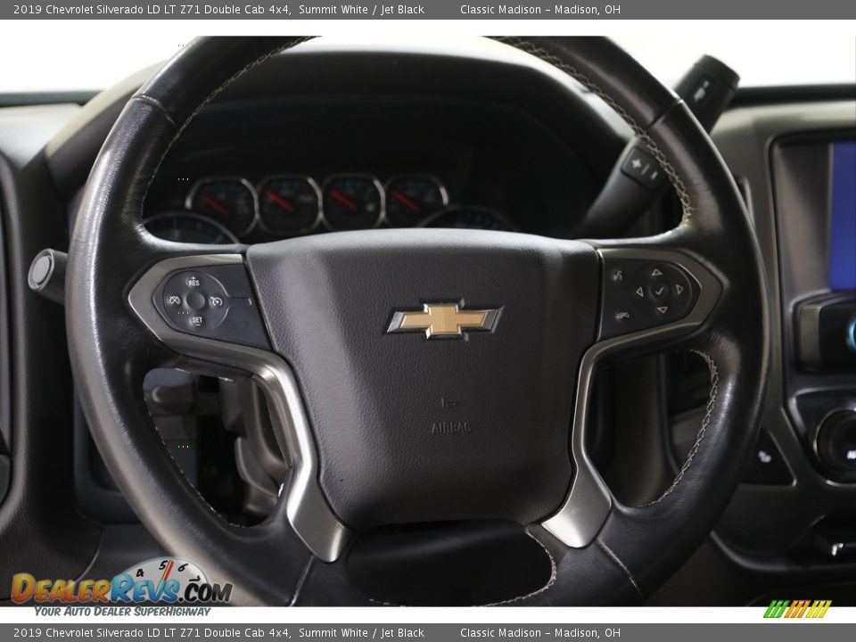 2019 Chevrolet Silverado LD LT Z71 Double Cab 4x4 Summit White / Jet Black Photo #8