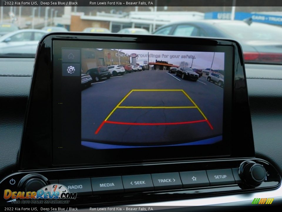 2022 Kia Forte LXS Deep Sea Blue / Black Photo #16