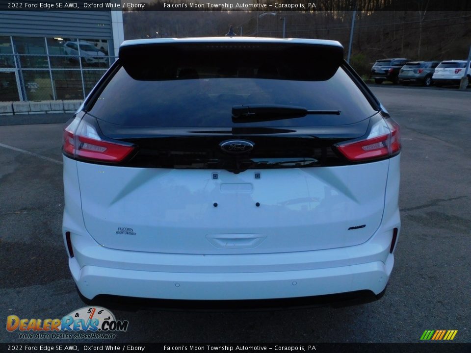 2022 Ford Edge SE AWD Oxford White / Ebony Photo #3