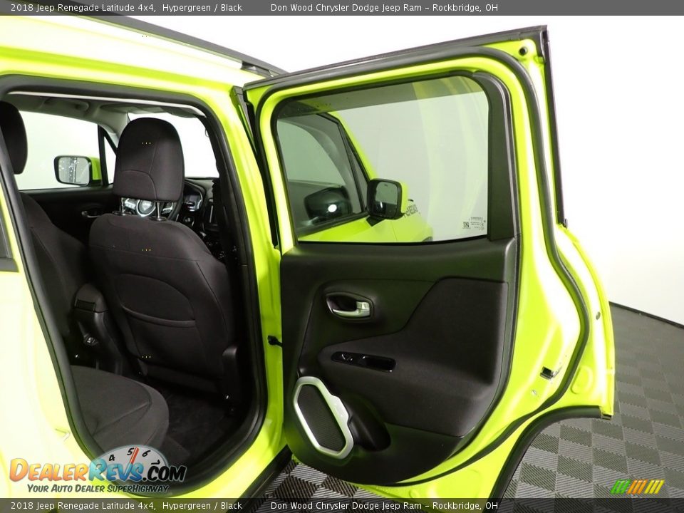 2018 Jeep Renegade Latitude 4x4 Hypergreen / Black Photo #34