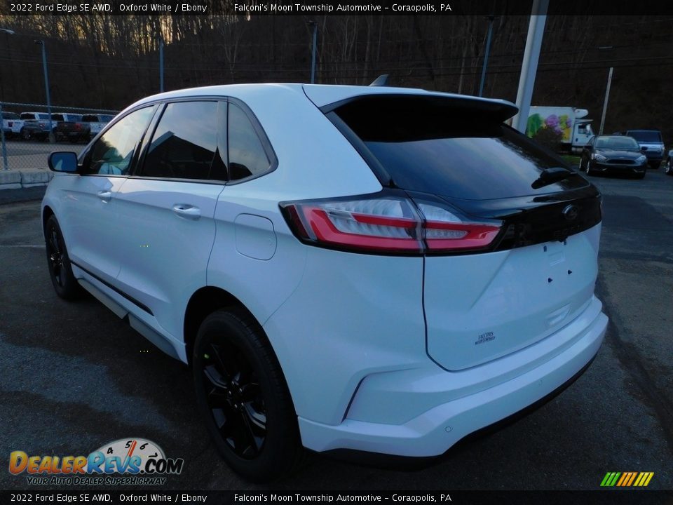 2022 Ford Edge SE AWD Oxford White / Ebony Photo #5