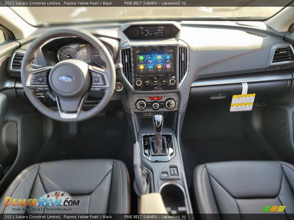 2021 Subaru Crosstrek Limited Plasma Yellow Pearl / Black Photo #13