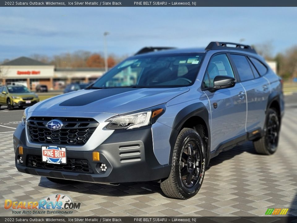 2022 Subaru Outback Wilderness Ice Silver Metallic / Slate Black Photo #1