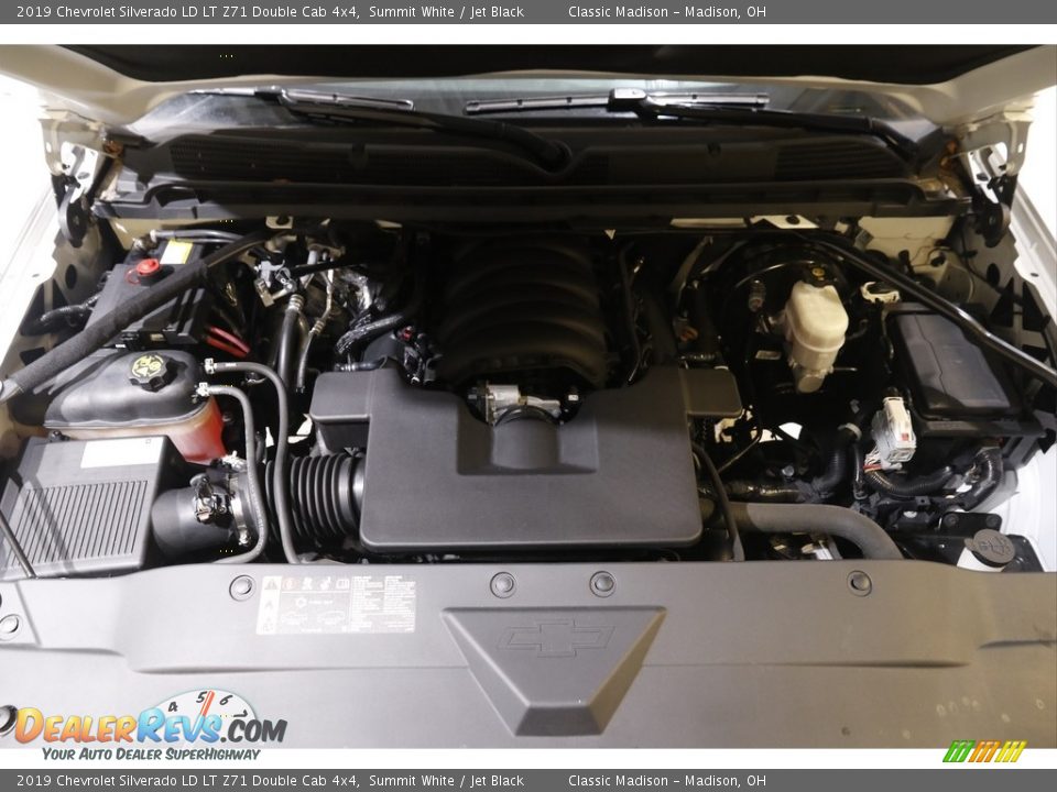 2019 Chevrolet Silverado LD LT Z71 Double Cab 4x4 Summit White / Jet Black Photo #19